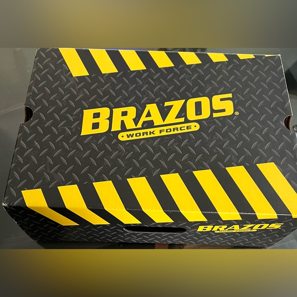 Brazos Steel Toe Slip on Work Boots